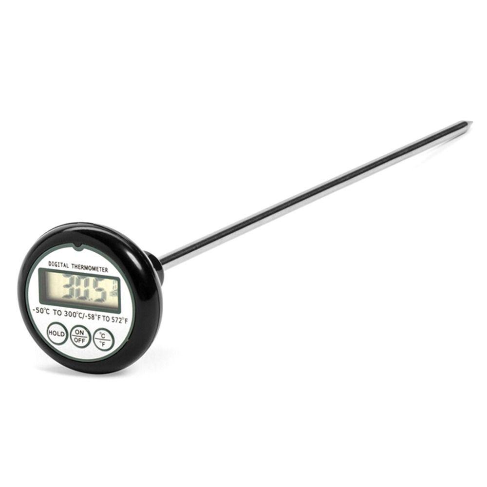 Solighter Digital Food Thermometer Masak BBQ Alat Pengukur Pengukur Suhu Panas Indikator