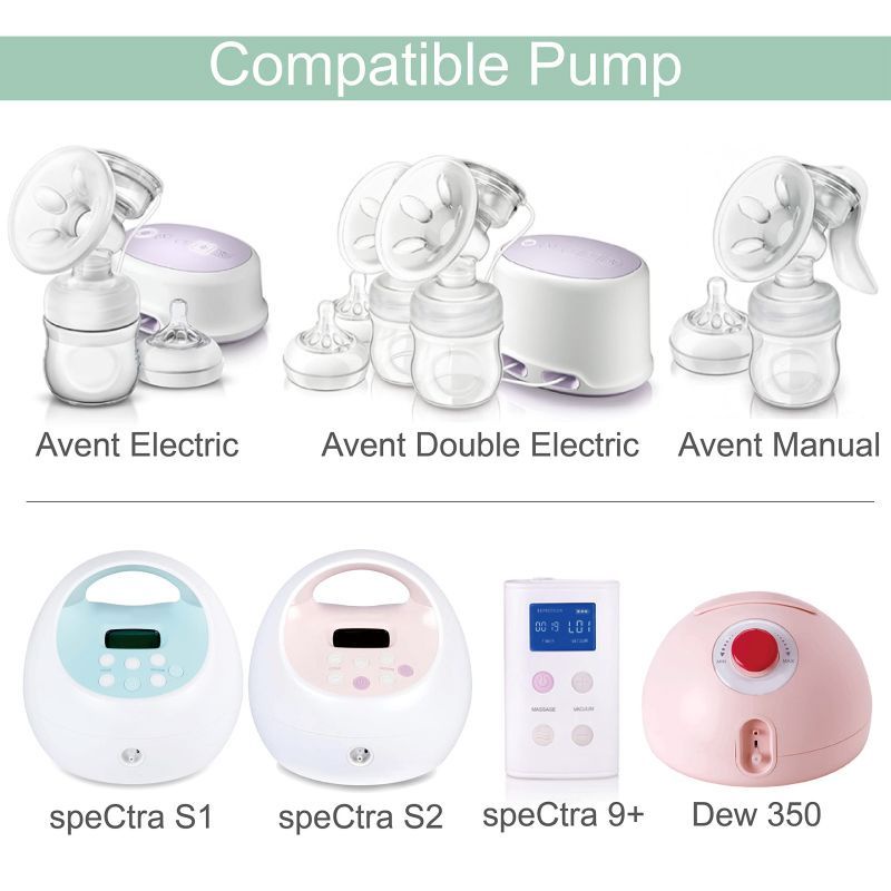 5pcs Duckbill Valve Katup Silicon Pompa Asi/Valve Pompa Asi Real Bubee/Sparepart Pompa Asi Real Bubee Untuk Macam Macam Pompa Asi