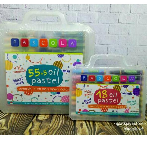 

Garansi Sampai Crayon 55 warna Pascola Oil pastel