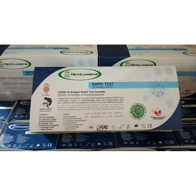 New Lungene swab hidung antigen omicron