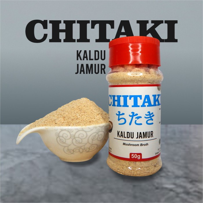 

TERBARU Bumbu Chitaki Kaldu Jamur Mushroom tanpa MSG 50 gram
