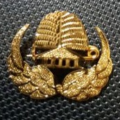 Bros peniti lambang sepuh emas