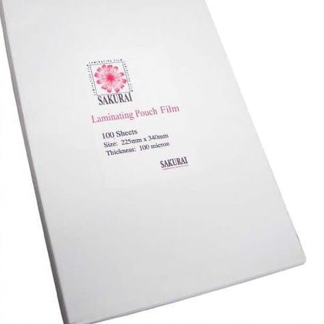 

Miliki !! Plastik Laminating Sakurai Folio / F4 100 Micron ホン