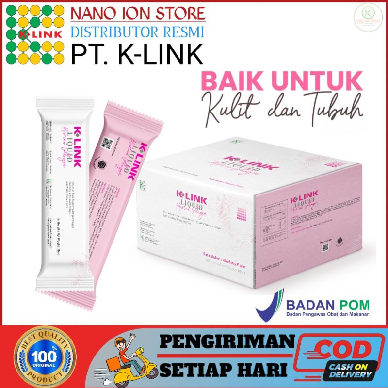 K LINK LIQUID MARINE COLLAGEN SUPLEMEN KESEHATAN ORIGINAL K-LINK