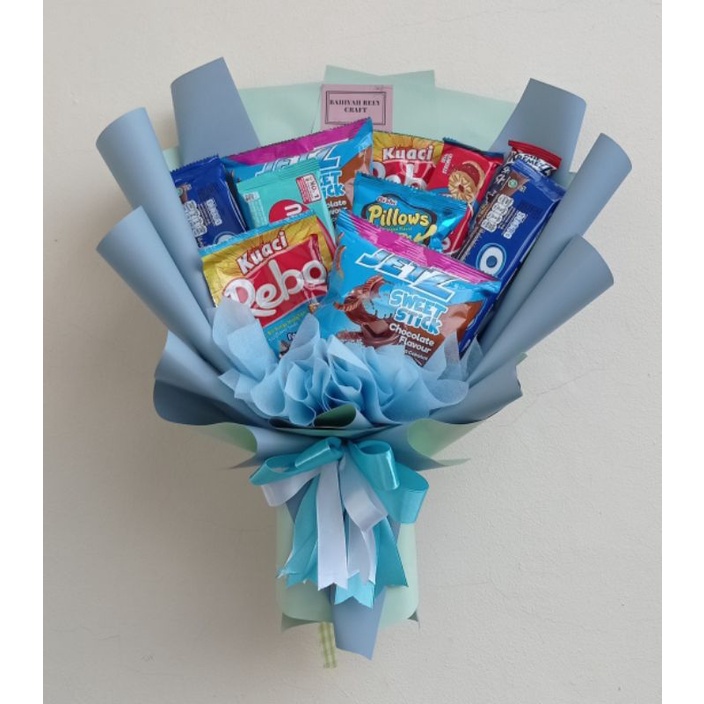 

bouquet snack wisuda / bouquet snack murah / buket snack