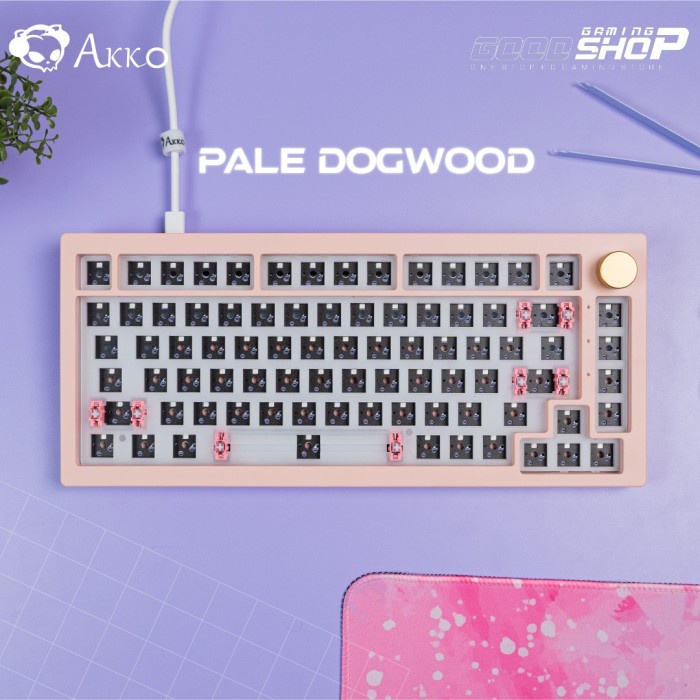 Keyboard Akko 5075 Rgb Barebone Gasket Mount - Keyboard Kit