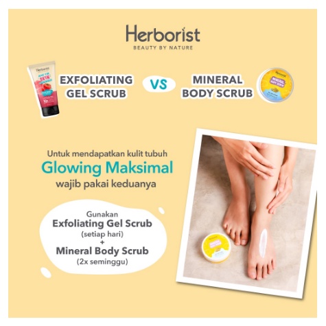 Herborist Mineral Body Scrub 200gr