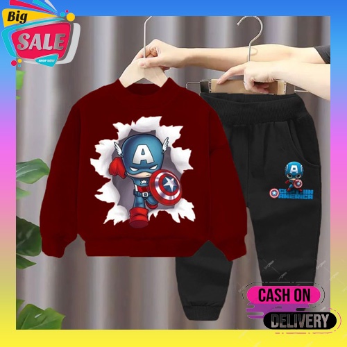 Pakaian Import Anak/ Setelan 3In1 Sweater Kemeja Rompi Rajut Kancing Anak Laki Laki Size 1-5 Tahun/ 