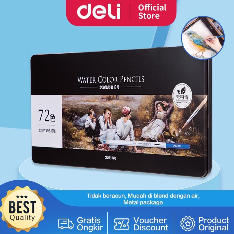 

DELI PENSIL WARNA 24/36/48/72 WARNA PCS TIDAK BERACUN, DAPAT DICUCI DAN TEKNOLOGI HYBRID 6524 TERLARISS...,,,,,