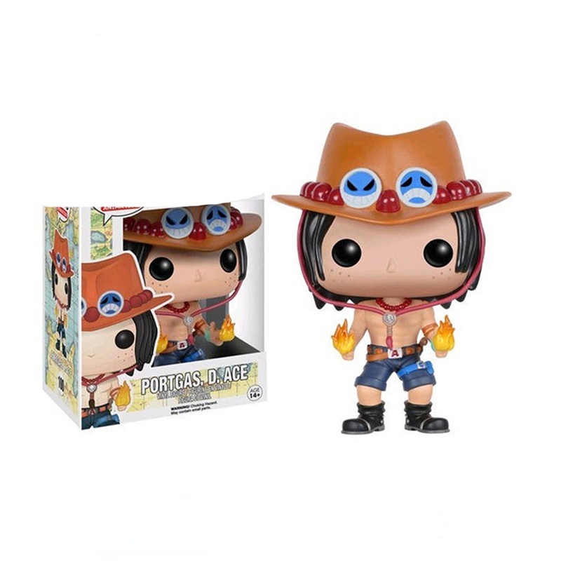 Bandai One Piece 10 cm Boxed Toy Figure Anime Jepang Karakter Model Mainan Figure Figure Koleksi Anak Hadiah Natal