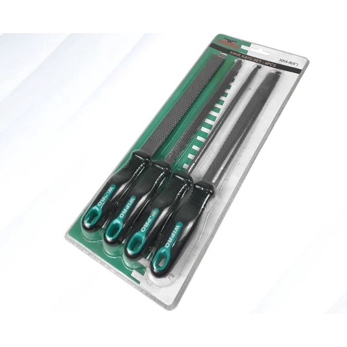 4pcs Kikir kayu set 8" ( Besar ) kikir tukang heavy duty Best Quality