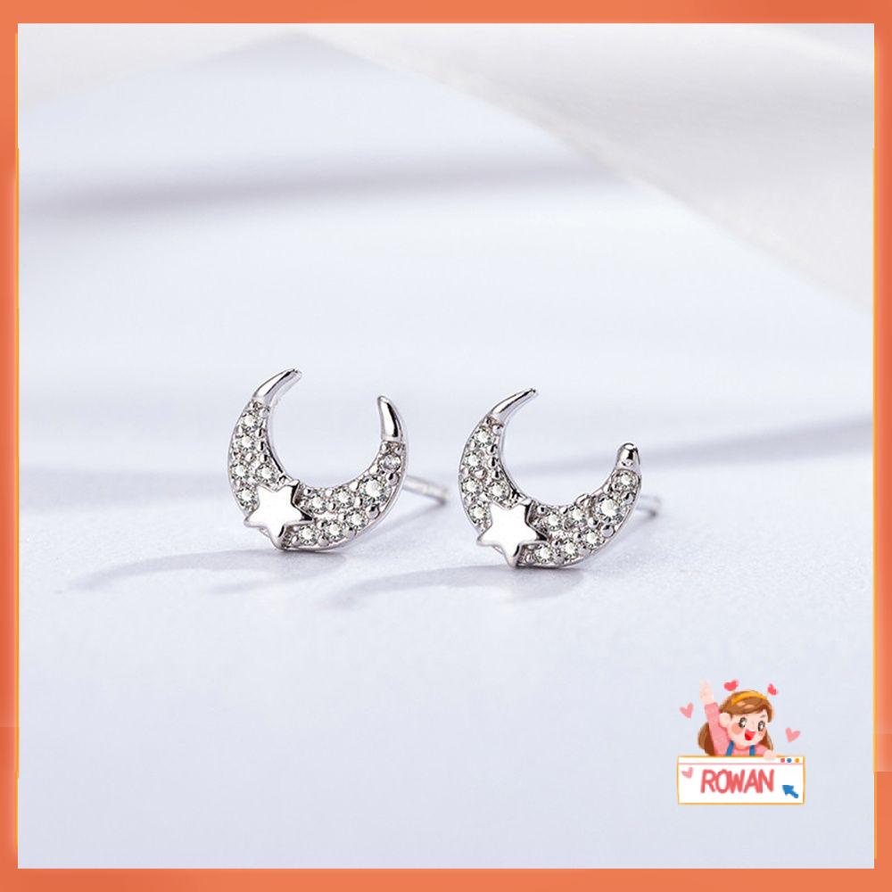 R-flower Earring Perhiasan Hadiah Indah Mini Valentine Ulang Tahun Ear Stud