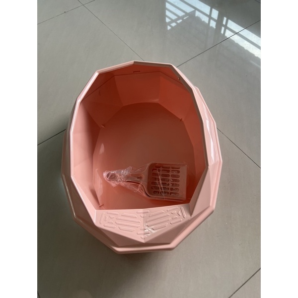 Cat Litter Tempat Bak Pasir Kucing bentuk diamond size Large