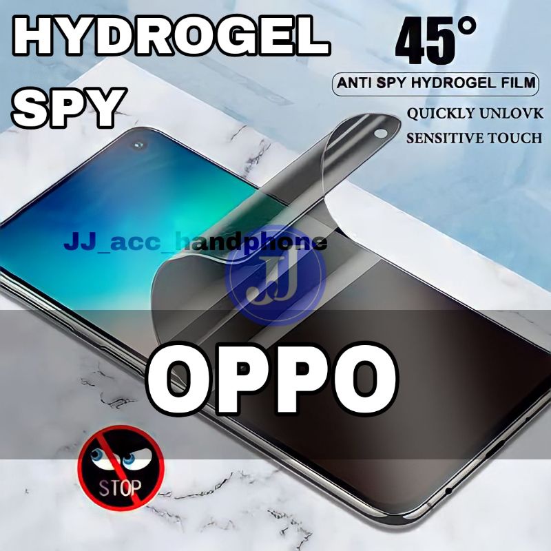 Tg Pelindung Layar Anti Gores Tempered HYDROGEL SPY OPPO RENO 4 4 PRO 4F 5 5 5G 5F 6 4G 6 5G OPPO A74 A55 A7 A5 A12 A15 A16 A1K A11K A15S A31 A32 A37 RENO 8 8z 8 PRO 8 PRO+ 8 LITE 8T A17 A77 2022 A17k A58 A78 FINE N2 FLIP RENO 10 PRO 10 PRO+