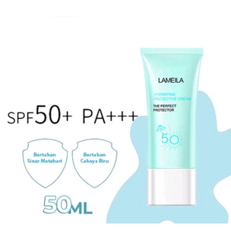 Sunblock wajah Lameila 3060 SPF 50 cream sunblock berkualitas