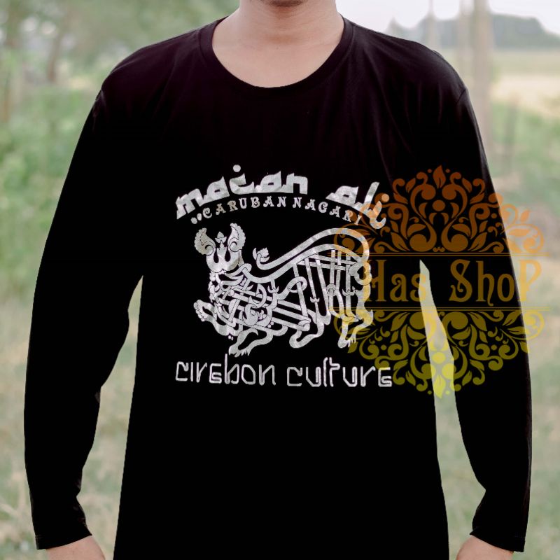 kaos Etnik cirebon logo macan ali-kaos etnik-kaos oblong-kaos pantai-kaos adem-kaos distro