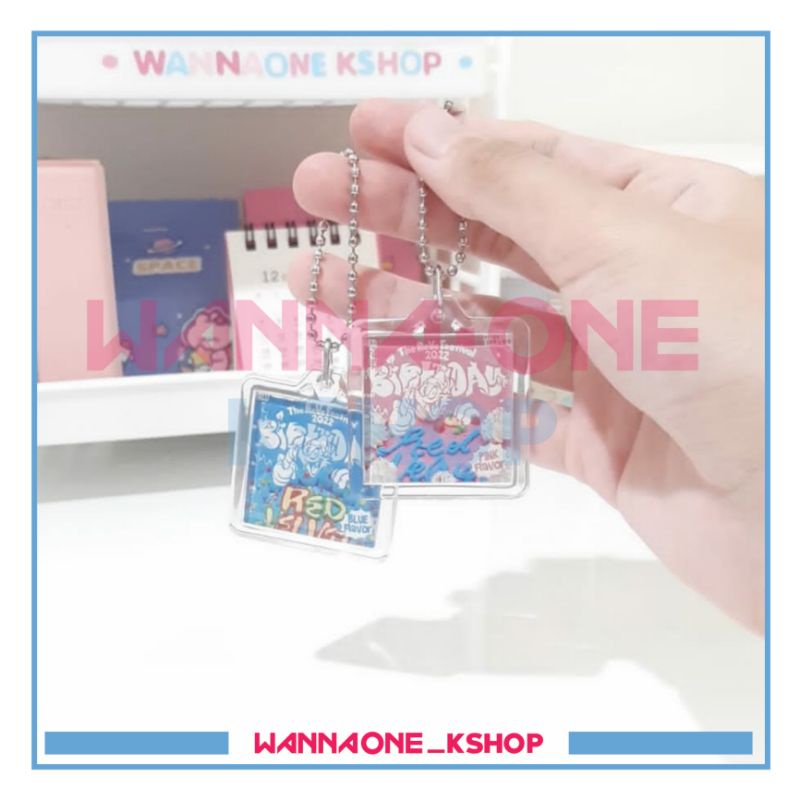 keychain red velvet birthday gantungan kunci