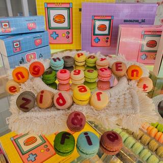 Macaron Custom 2D Bisa Tambah Foto Tulisan Dan Hiasan