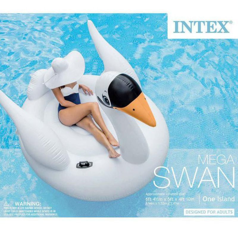 PELAMPUNG INTEX MEGA SWAN ISLAND - INTEX 57287