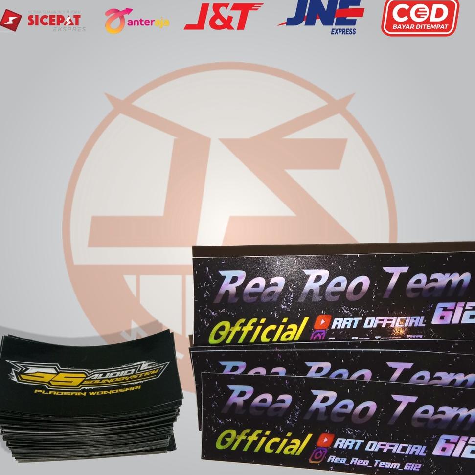 

☆ [✔️FREE POTONG] CETAK STIKER SOUND SYSTEM / KOMUNITAS CUSTOM