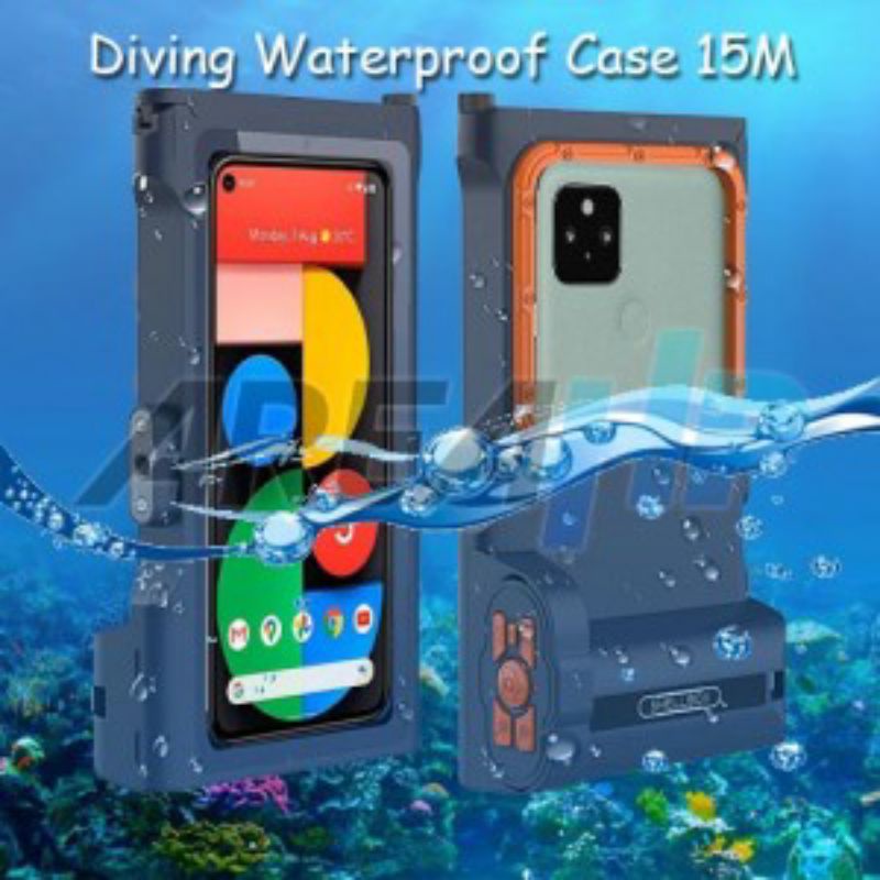 Shellbox Gen 3 Diving Waterproof Case Casing Cover 15M Google Pixel 5,5A