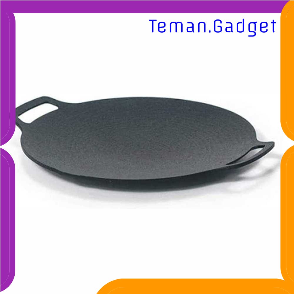 TG - DPR Rotisserie Wajan Masak Thick Cast Iron Pancake Pan Nonstick 33cm - C0045