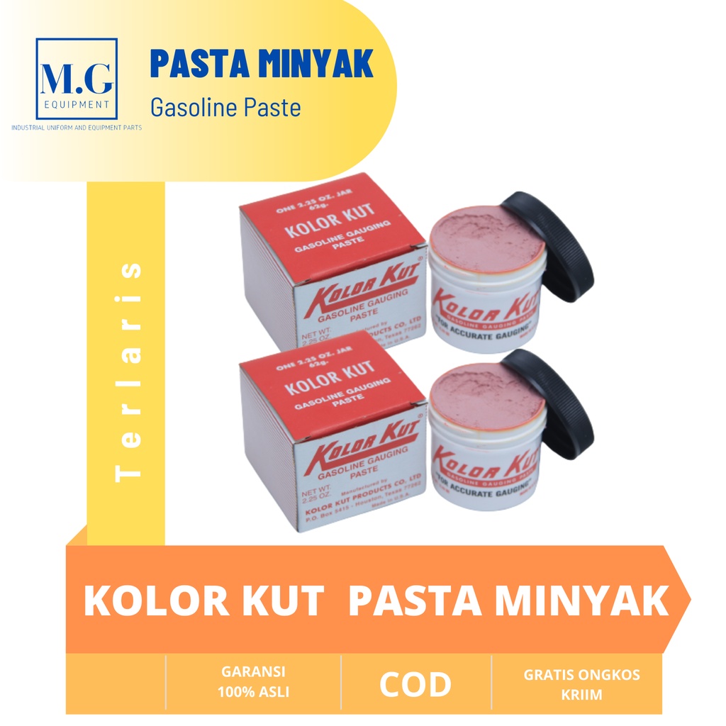 Pasta Minyak | Pasta Air | Kolor Kut Gasoline | Kolor Kut Water | Untuk Cek Kadar Air &amp; Minyak BBM