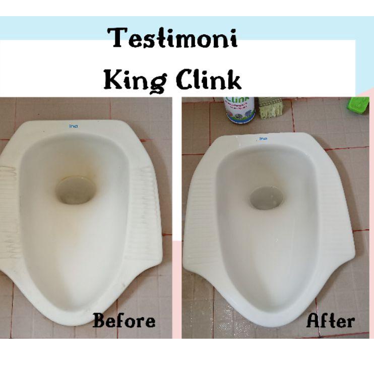 Sangat Nyaman.. King Clink Pembersih Kerak membandel + FREE KUAS dan handglove