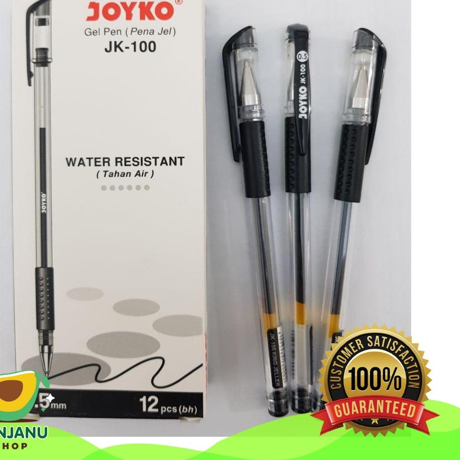 

Model Baru Pulpen gel joyko Jk 100 ( LUSIN ) / Pen Joyko Gel Jk100 (LUSIN);