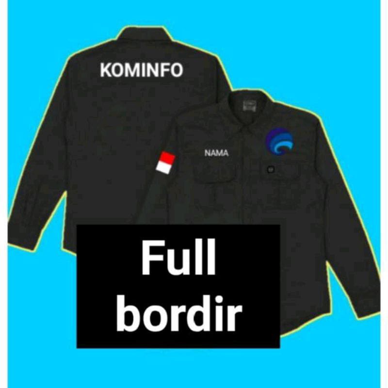 Kemeja Kominfo Seragam Kominfo Baju Kominfo