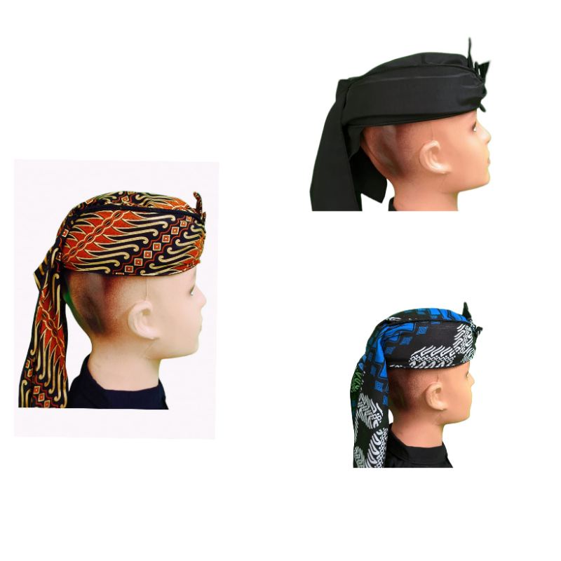 iket Sunda udeng blangkon Totopong bendo anak