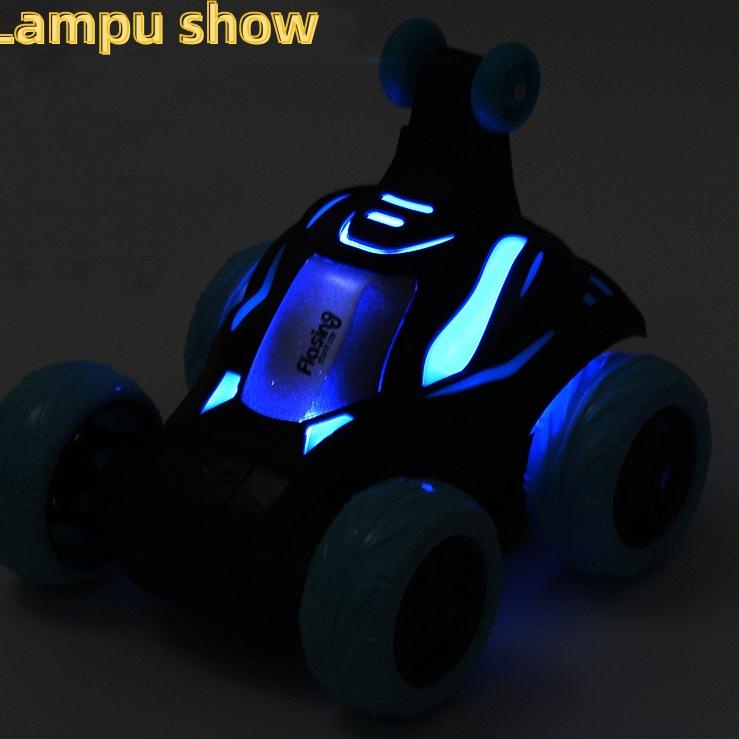 Grosir Surprise Murah Mainan Anak Mobil Remote Control 360° RC Stunt Car Dengan Lampu Hadiah Anak laki-laki