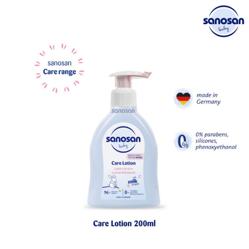 Sanosan care lotion 200ml - EXP 2025