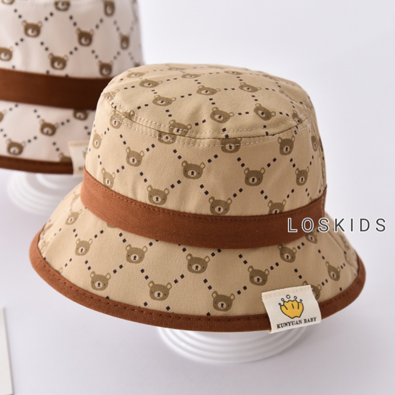 Topi Bucket Anak Laki Laki Anak Perempuan Import Model Bear xx 2023 [ BAYAR DITEMPAT ]