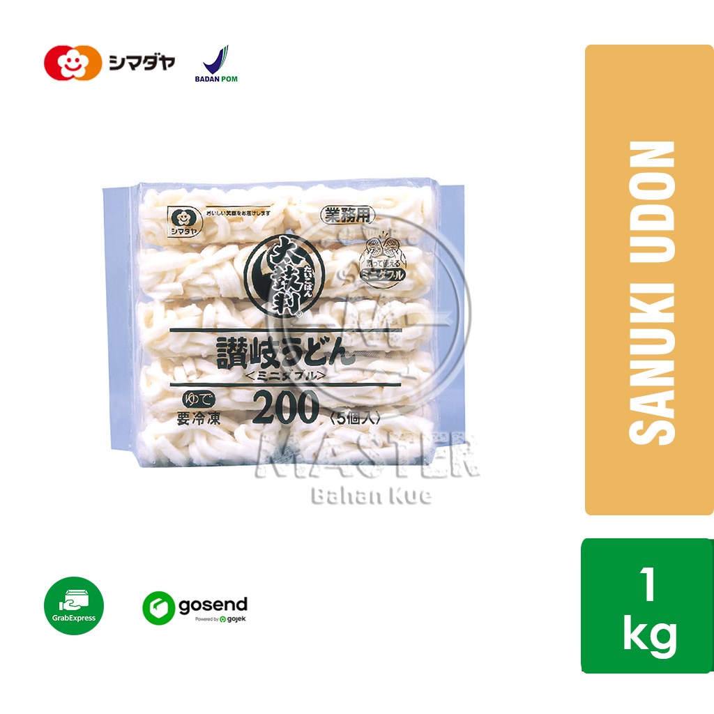 

Mi Udon Shimadaya Sanuki Udon Taikoban 200 1kg [KHUSUS INSTANT]