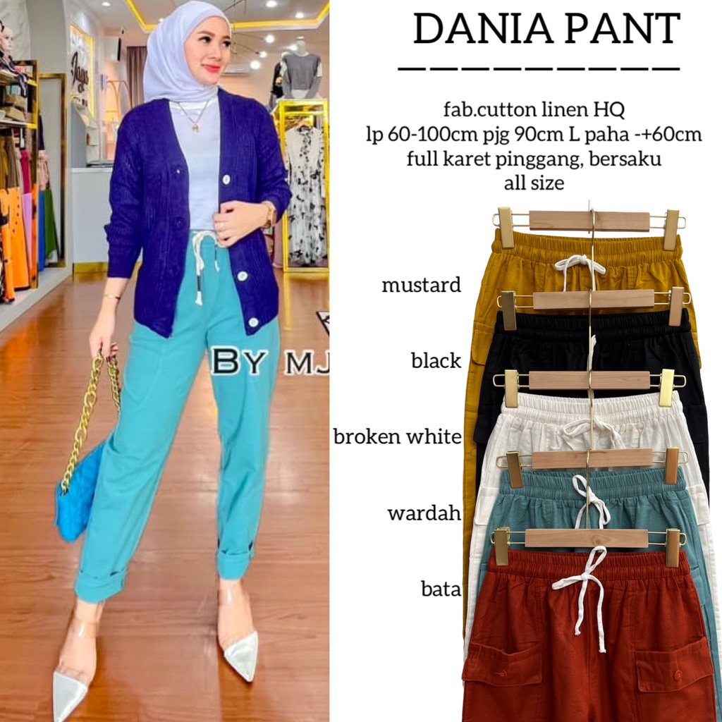 Dania pant linen