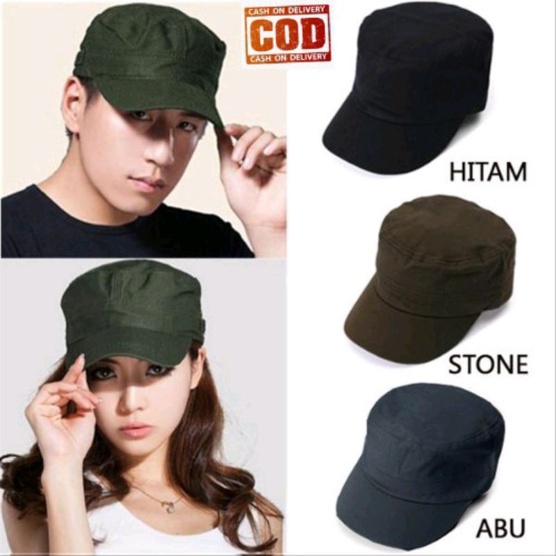 TOPI KOMANDO PRIA WANITA / TOPI POLISI / TOPI TENTARA / TOPI SATPAM / TOPI DAMKAR