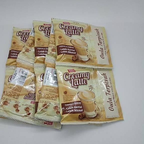 

☠ Torabika Creamy Latte 10x25gr barcode 8998666001306 ㄼ