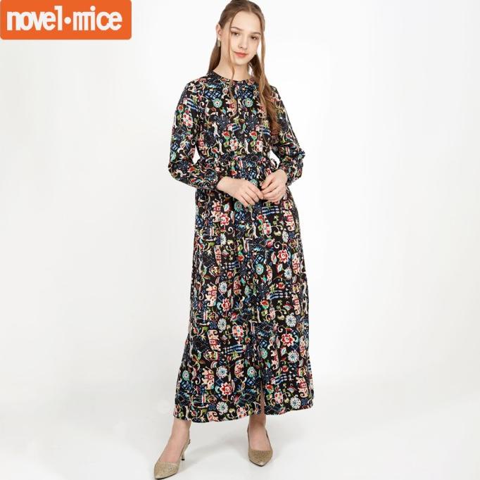 Novel Mice - Dress / Gamis Wanita Colourfull Katun