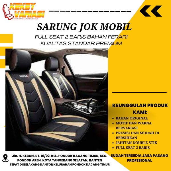 Sarung Jok Mobil Dua Baris City Vios Limo