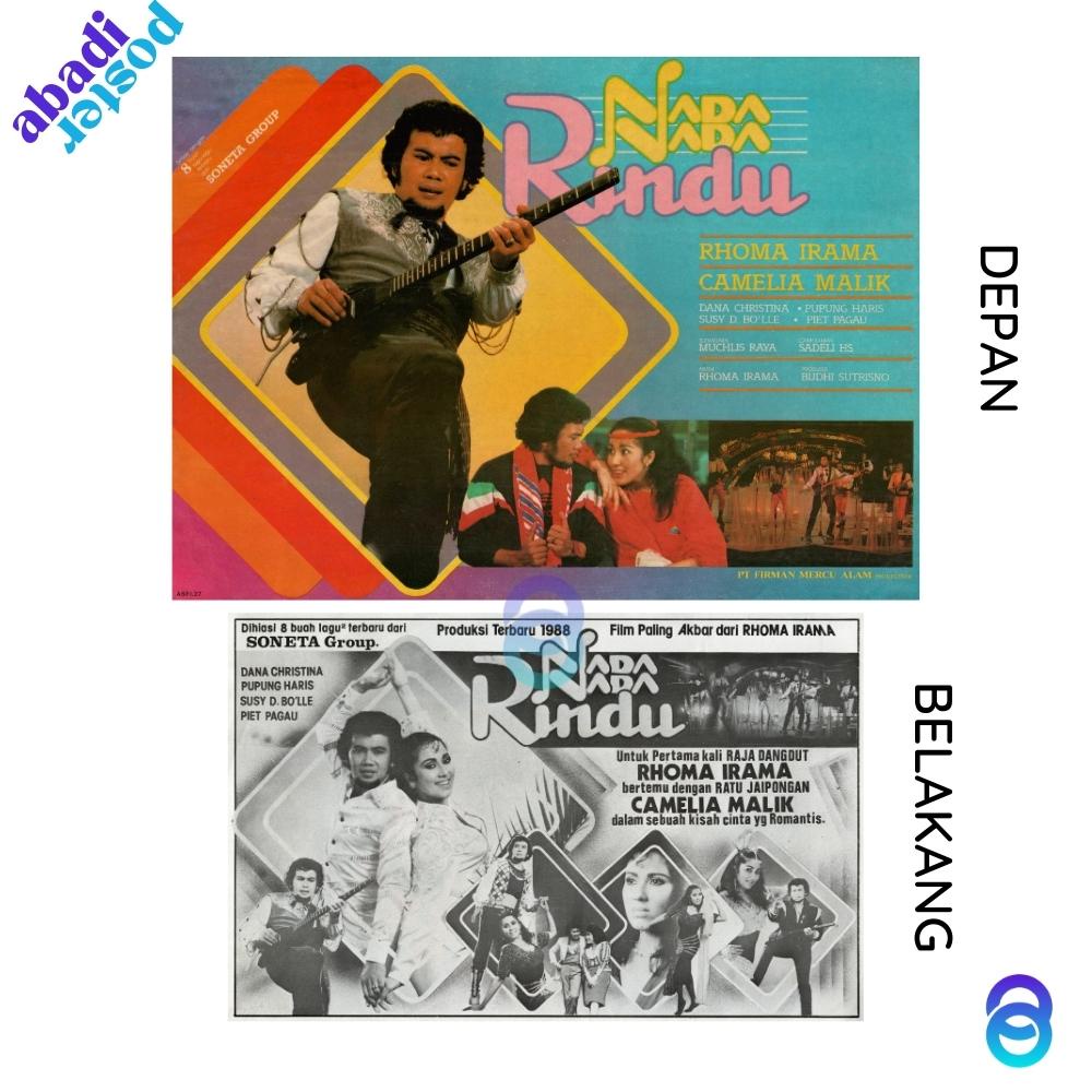 poster film lawas nada nada rindu - poster film rhoma irama