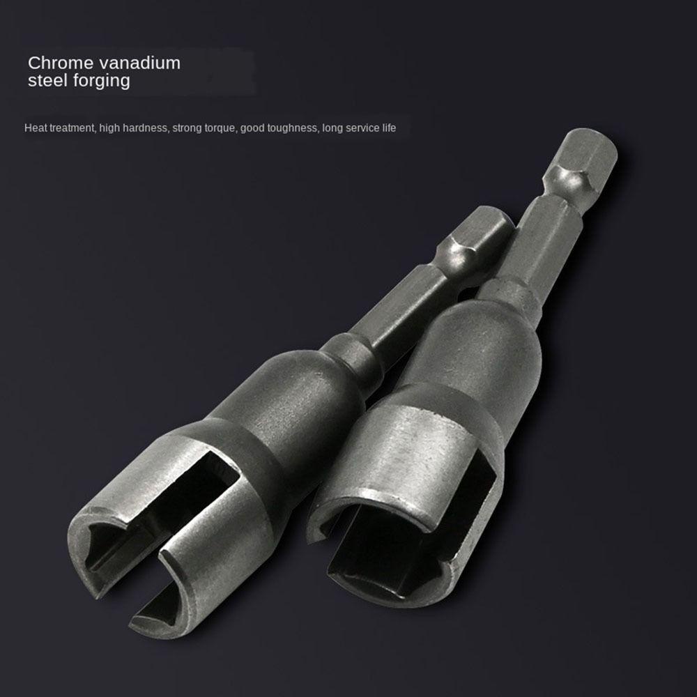 Populer Butterfly Bolt Socket Anti Karat Kekuatan Tinggi Kunci Sok Hexagonal Shank Socket Adapter Nut