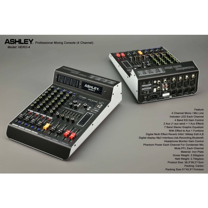 MIXER ASHLEY HERO4 / HERO 4 ORIGINAL