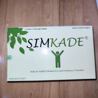 simkade perbox 30 tablet obat multivitamin vitamin k2 dan d3
