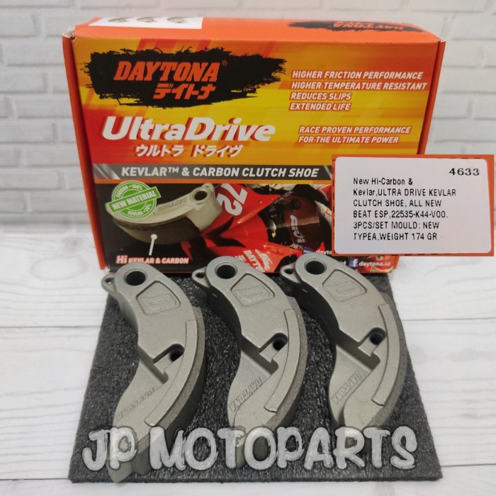 Kampas Ganda Kevlar Daytona New Beat Esp Beat Pop Scoopy Esp Vario Esp