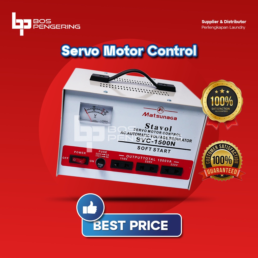 Stabilizer Matsunaga SVC-1500N Servo Motor Control