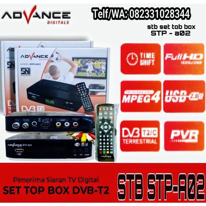 STB DIGITAL TV SET TOP BOX ADVANCE