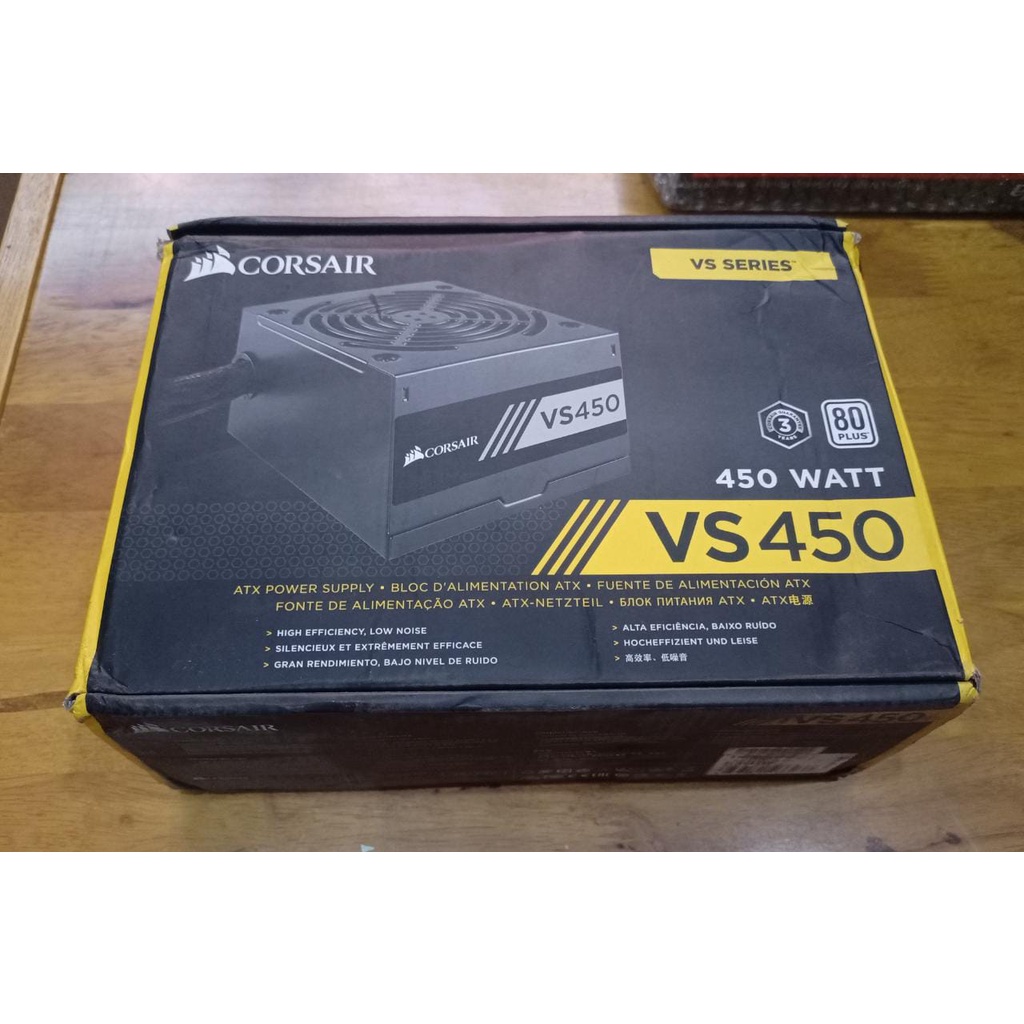 POWER SUPPLY Gaming Corsair VS Series 450W - 80 Plus PSU VS 450