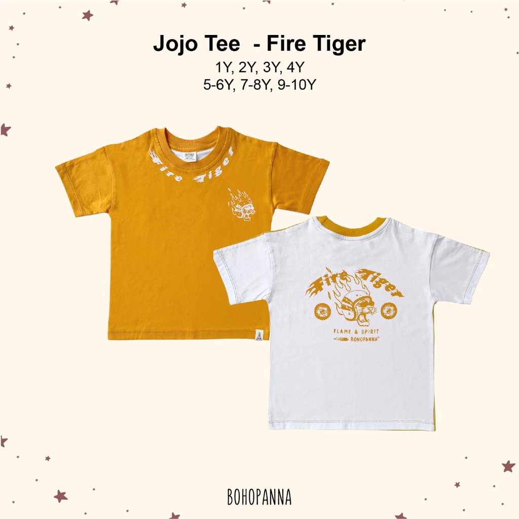 Bohopanna Jojo Tee - Atasan Kaos Anak 1-8 tahun