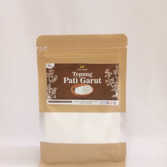 

Tepung Pati Garut (arrow root flour) Eka Farm 200 gr